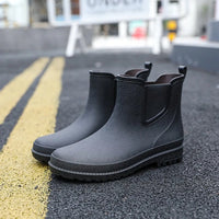 Wasserdichte Chelsea-Stiefel für Männer - Kristof in Schwarz