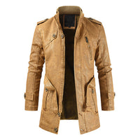 Elegante Lederjacke für Männer - Lex in Braun