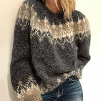 Ramona® | Gemütlicher Mohair-Pullover in Schwarz