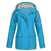 Thibault - Bequeme und wasserabweisende Regenjacke in Blau