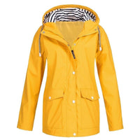 Thibault - Bequeme und wasserabweisende Regenjacke in Gelb