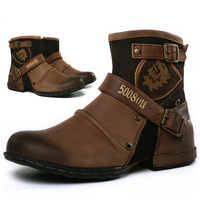 Vintage-Cowboystiefel für Männer - Colton in Braun