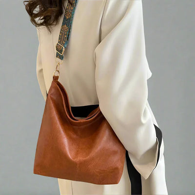 Vintage Leder Umhängetasche für Frauen - Kelsey