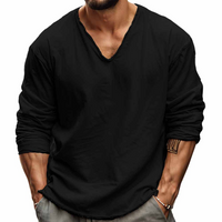 Dave | Herren Sweatshirt | Schwarz in Schwarz