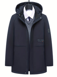 Warme stylische Winterjacke - Davell in Blau