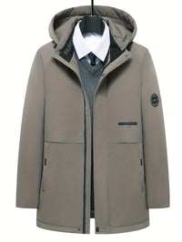 Warme stylische Winterjacke - Davell in Khaki