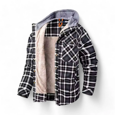 Colby | Warme Winterjacke Herren | Kapuze Mantel