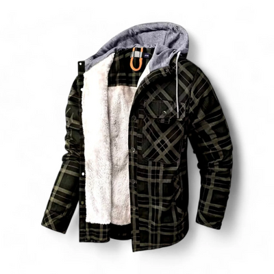 Colby | Warme Winterjacke Herren | Kapuze Mantel