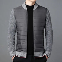 Warme Winterjacke für Männer - Kaiser in Grau