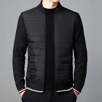 Warme Winterjacke für Männer - Kaiser in Schwarz