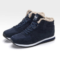 Warme Winterschuhe für Männer und Frauen - Billie in Blau