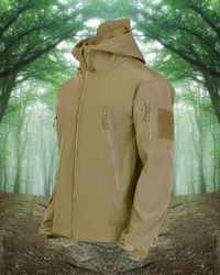 Gavin | Herren Wasserdicht Regenjacke | Leichte in Khaki