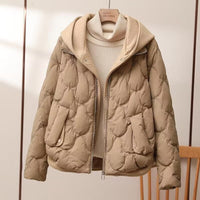 Wasserdichte Damen-Pufferjacke - Sandra in Khaki