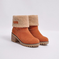 Thelma | Wärmegefütterte Damenstiefel in ORANGE