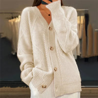 Weiches Sweatshirt - Verna in Beige