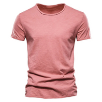 Eren | T-shirt Weiß Herren | Slim Fit in Rot