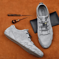 Jace | Weiße Sneaker Herren | Turnschuhe in Grau