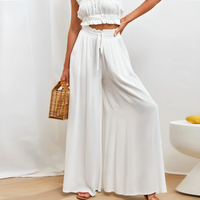 Ottilie | Weite Hose Damen | Elegant in Weiß