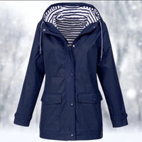 Wetterschutzjacke für Damen - Stacie in Marineblau