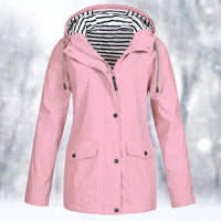 Wetterschutzjacke für Damen - Stacie in Rosa