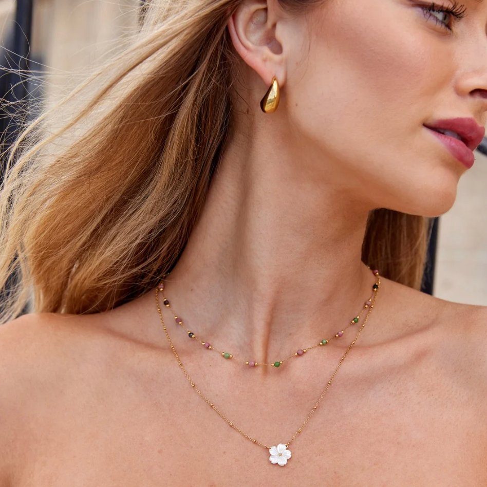 Großartigkeit Blütenblumen Halskette