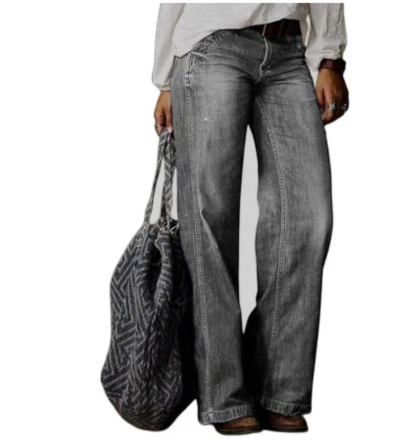 Lizzie | Damen Wide Leg Jeans | High Waist