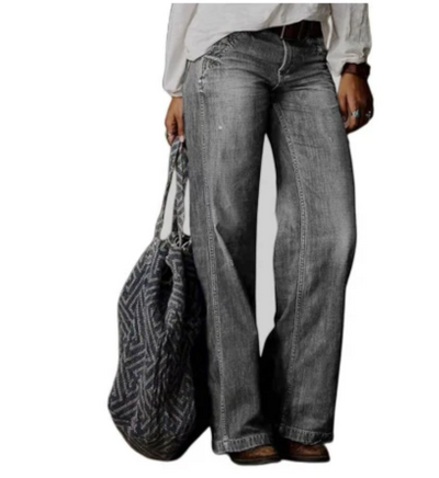 Lizzie | Damen Wide Leg Jeans | High Waist