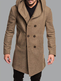 Winddichte Herren-Winterjacke - Larenzo in Khaki