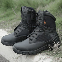 Winter-Wanderstiefel für Männer im Freien - Gerrit in Schwarz