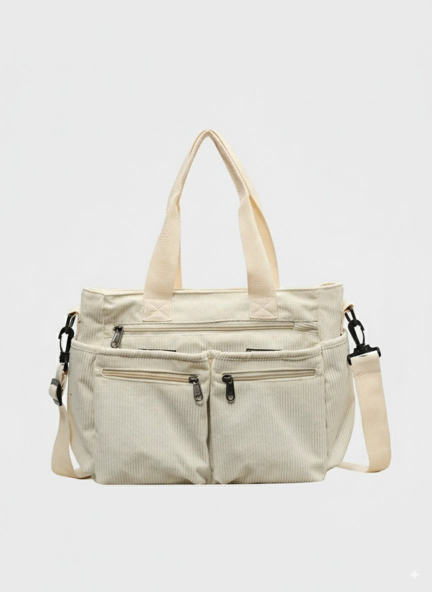 OLIVA Tote | Vielseitige und Stilvolle Tasche aus Hochwertigem Cord