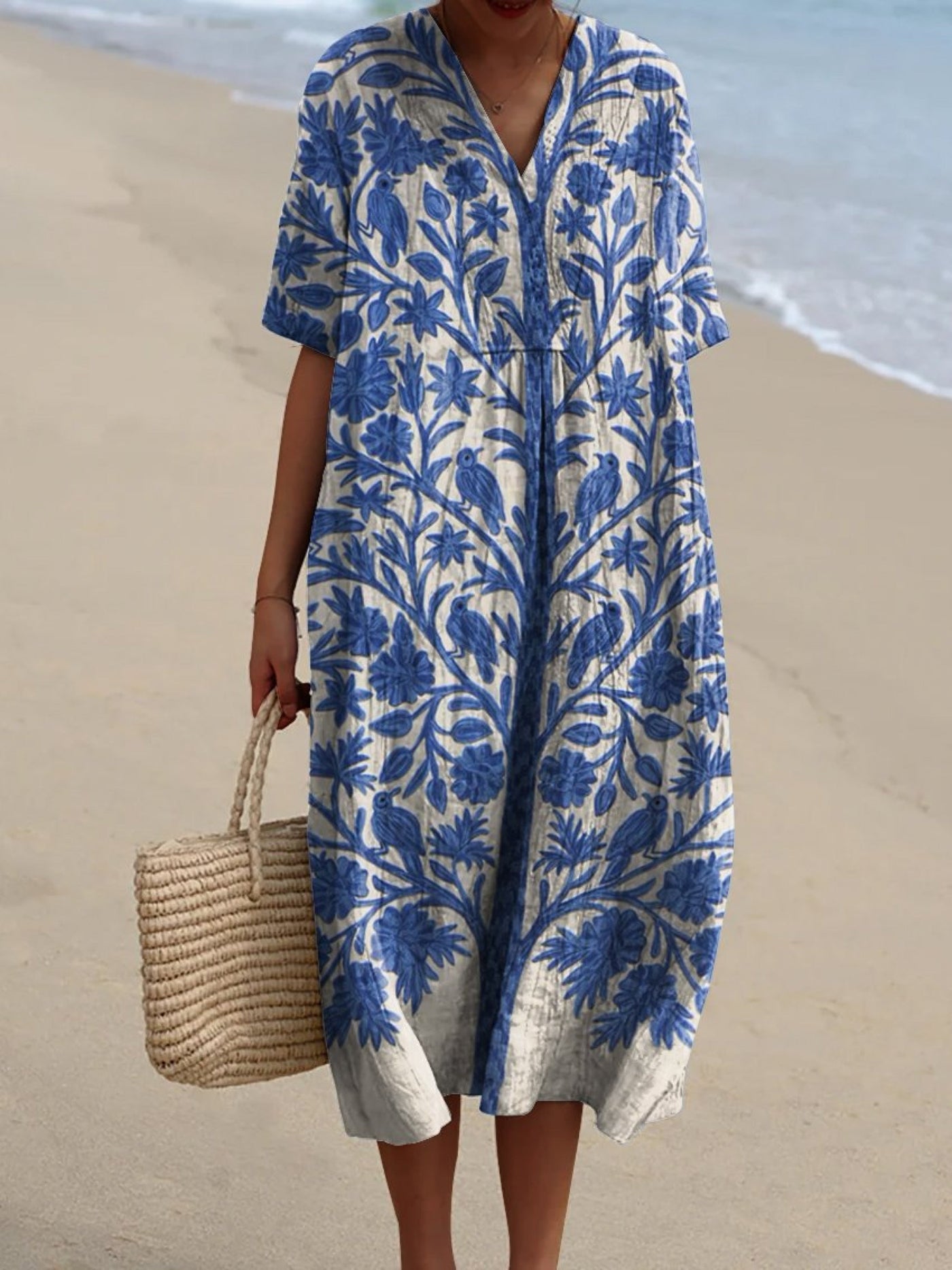 Anouk | Vintage Blumen-Kleid - Limitierte Auflage