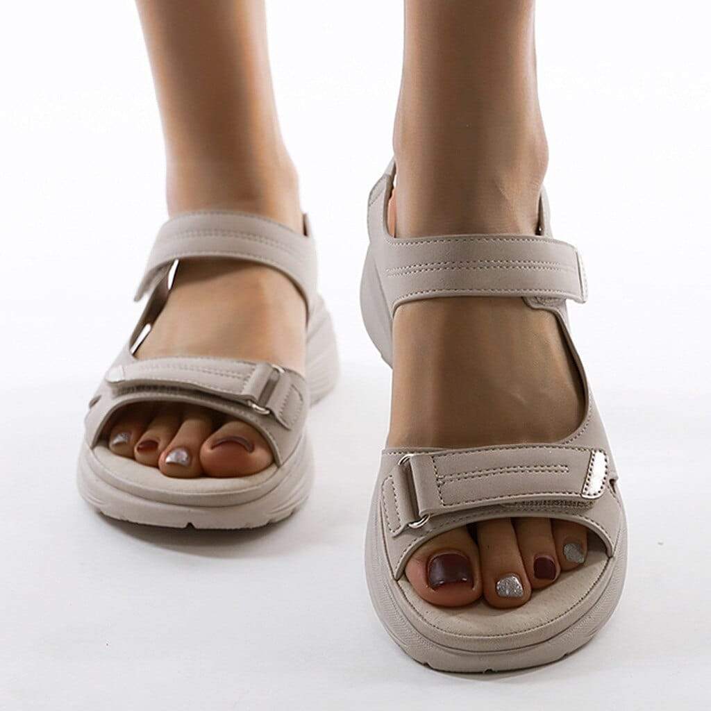 Nally - Orthopädische Sandalen für Damen – verstellbare Riemen für optimalen Komfort