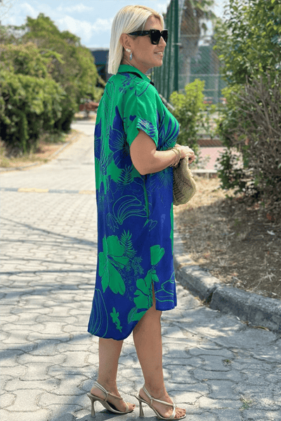 Käthe – Sommerkleid mit Blütenprint