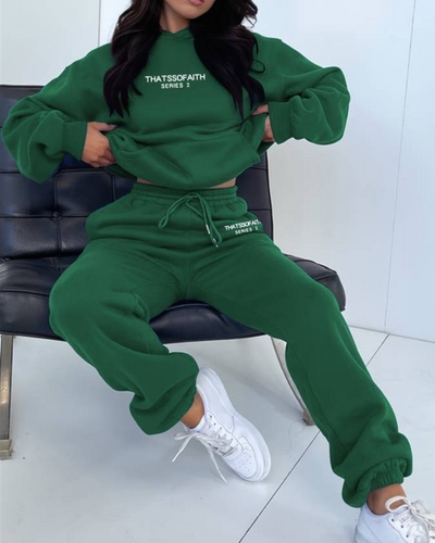 Frija | Damen Warm Hausanzuge | Zweiteiler Set